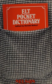 Cover of: English Language Teaching Pocket Dictionary by Ronald Ridout
