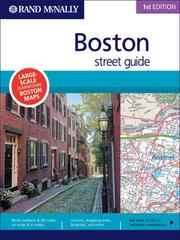 Cover of: Rand Mcnally Boston Street Guide (Rand McNally Boston Street Guide)