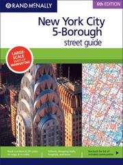 Cover of: Rand McNally 6th Edition New York City 5-Borough street guide