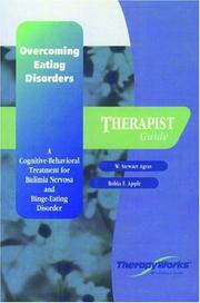 Cover of: Overcoming Eating Disorder (ED): A Cognitive-Behavioral Treatment for Bulimia Nervosa and Binge-Eating Disorder Therapist Guide (Treatments That Work)