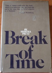 Cover of: Break of time