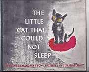 Cover of: The little cat that could not sleep by Frances Margaret Fox