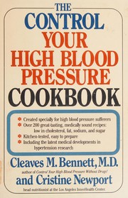 Cover of: The control your high blood pressure cookbook