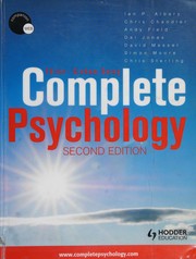 Cover of: Complete psychology by editor, Graham Davey ; Ian P. Albery ... [et al.].