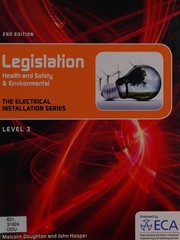 Cover of: Legislation Health and Safety and Environmental