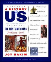 Cover of: A History of US: Book One by Joy Hakim