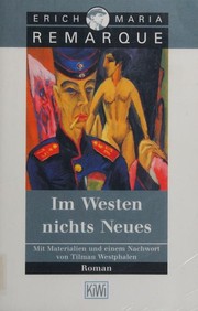 Cover of: Im Westen nichts Neues by 