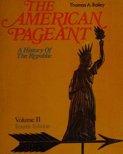 Cover of: The American Pageant: Volume II