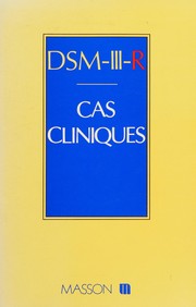 Cover of: DSM-III-R, cas cliniques