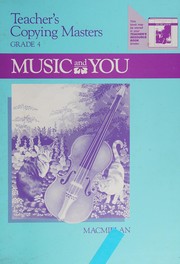Cover of: Teacher's Copying Masters Grade 4 Music and You (Music and You) by 