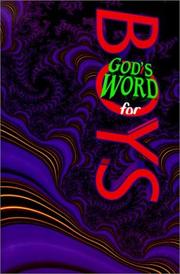 Cover of: Gods Word for boys