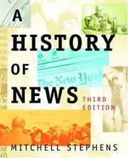 Cover of: A History of News by Mitchell Stephens