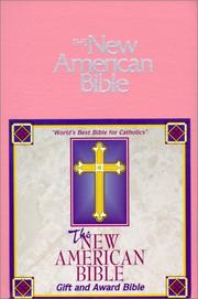 Cover of: Bib New American Bible: Red Letter, Gift and Award Bible, Catholic Edition