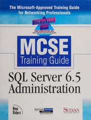 Cover of: Microtech USA McSe Training Guide: SQL Server 6.5 Administration