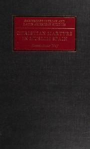 Cover of: Christian martyrs in Muslim Spain