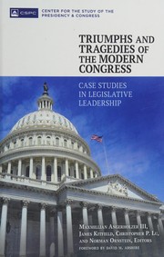 triumphs-and-tragedies-of-the-modern-congress-cover