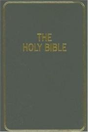 Cover of: KJV Pew Bible