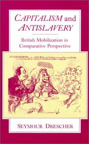 Cover of: Capitalism and antislavery