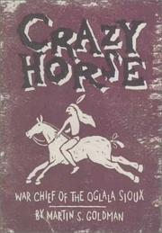 Cover of: Crazy Horse by Martin S. Goldman