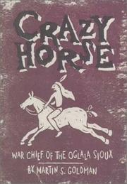 Cover of: Crazy Horse: war chief of the Oglala Sioux