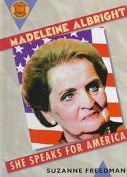 Cover of: Madeleine Albright | Suzanne Freedman