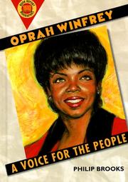 Cover of: Oprah Winfrey: a voice for the people