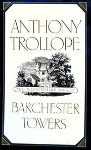 Cover of: Barchester Towers by Anthony Trollope