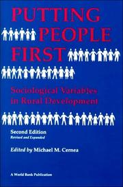 Cover of: Putting people first: sociological variables in rural development