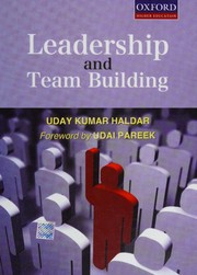 Cover of: Leadership and team building by Uday Kumar Haldar