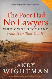 Cover of: Poor Had No Lawyers: Who Owns Scotland