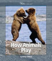Cover of: How animals play