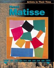 Cover of: Henri Matisse (Artists in Their Time)