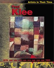 Cover of: Paul Klee (Artists in Their Time)