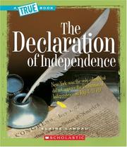 Cover of: The Declaration of Independence (True Books) by 
