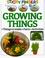 Cover of: Growing things