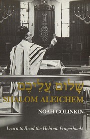 Cover of: Shalom Aleichem: Learn to Read the Hebrew Prayerbook