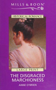 Cover of: The Disgraced Marchioness by Anne O'Brien