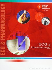 Cover of: ECG & pharmacology: student workbook