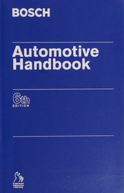 Automotive handbook by Robert Bosch GmbH