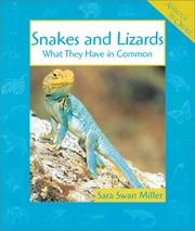 Cover of: Snakes and Lizards: What They Have in Common (Animals in Order)