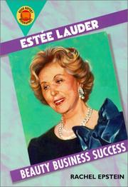 Cover of: Estee Lauder: Beauty Business Success (Book Report Biographies)
