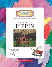 Cover of: Horace Pippin (Getting to Know the World's Greatest Artists)