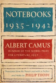 Cover of: Notebooks: 1935-1942