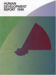 Cover of: Human Development Report 1999 by United Nations. Development Programme.