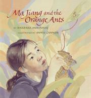 Cover of: Ma Jiang and the orange ants