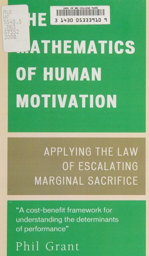 The mathematics of human motivation by Philip C. Grant