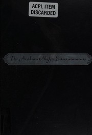 Cover of: The Arabian nights entertainments: Volume I