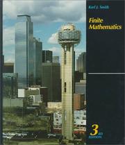 Cover of: Finite mathematics | Karl J. Smith