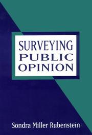 Cover of: Surveying public opinion by Sondra Miller Rubenstein