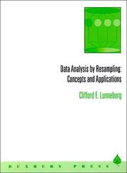 Cover of: Data Analysis by Resampling: Concepts and Applications